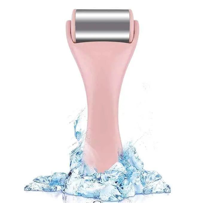 roulette de glace cryothérapie visage