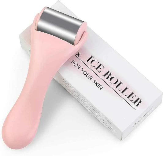 roulette de glace cryothérapie visage